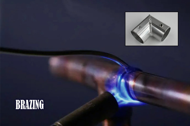 Aluminum tube brazing