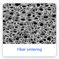 Fiber sintering Fiber sintering