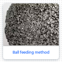 Ball feeding method Ball feeding method