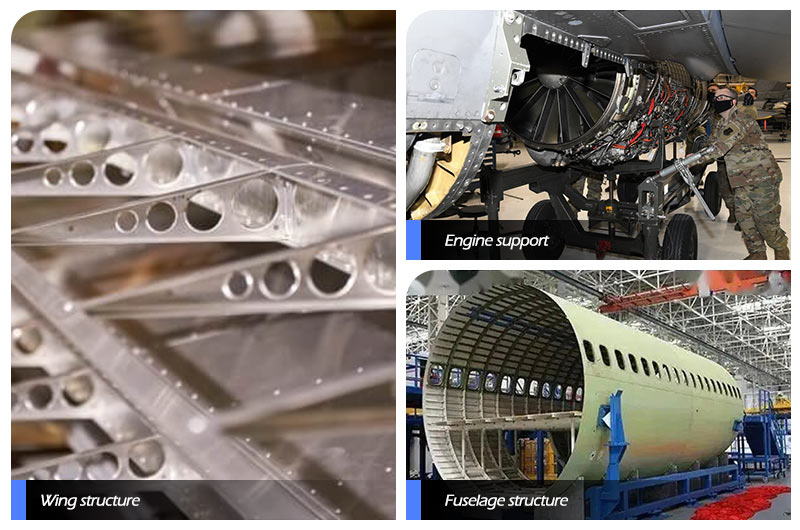 application of 2014 aerosapce aluminum profile
